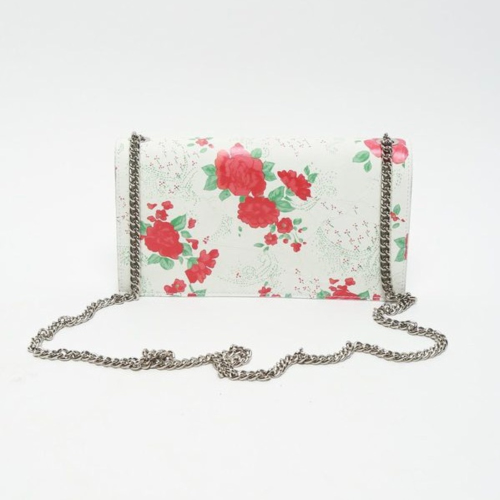 Vetements Floral Wallet on Chain Lambskin Bag NWT